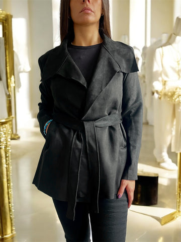 Chaqueta de Gamuza Silvana