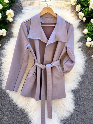 Chaqueta de Gamuza Silvana
