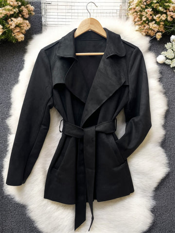 Chaqueta de Gamuza Luciana