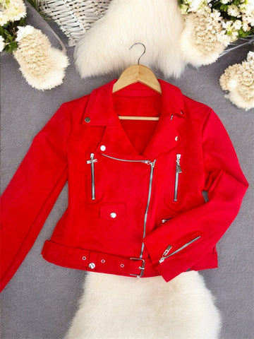 Chaqueta de Gamuza Martina