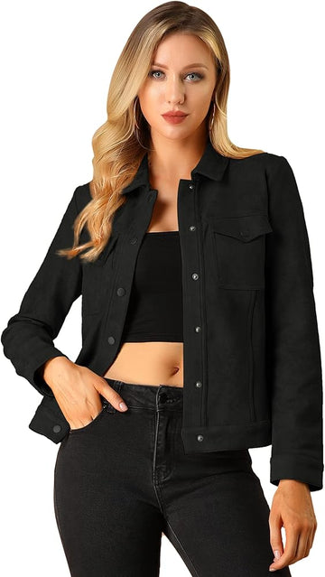 Chaqueta de Gamuza Angela
