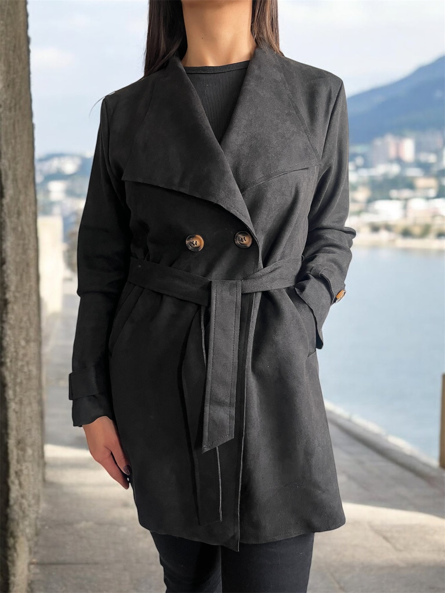 Chaqueta de Gamuza Marcela