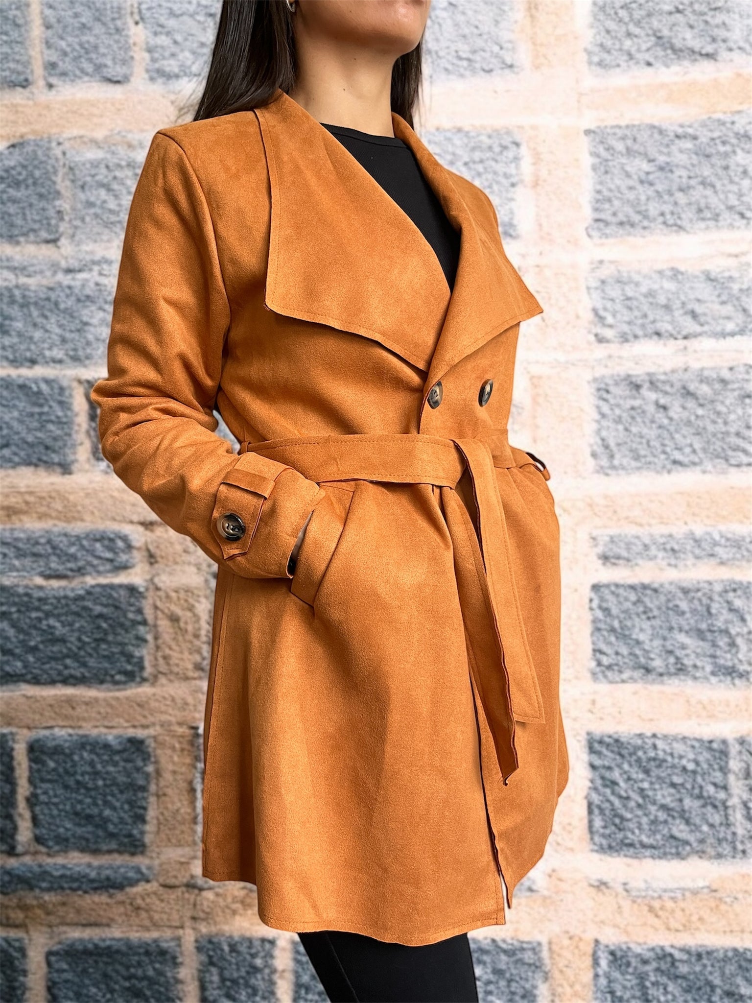Chaqueta de Gamuza Marcela