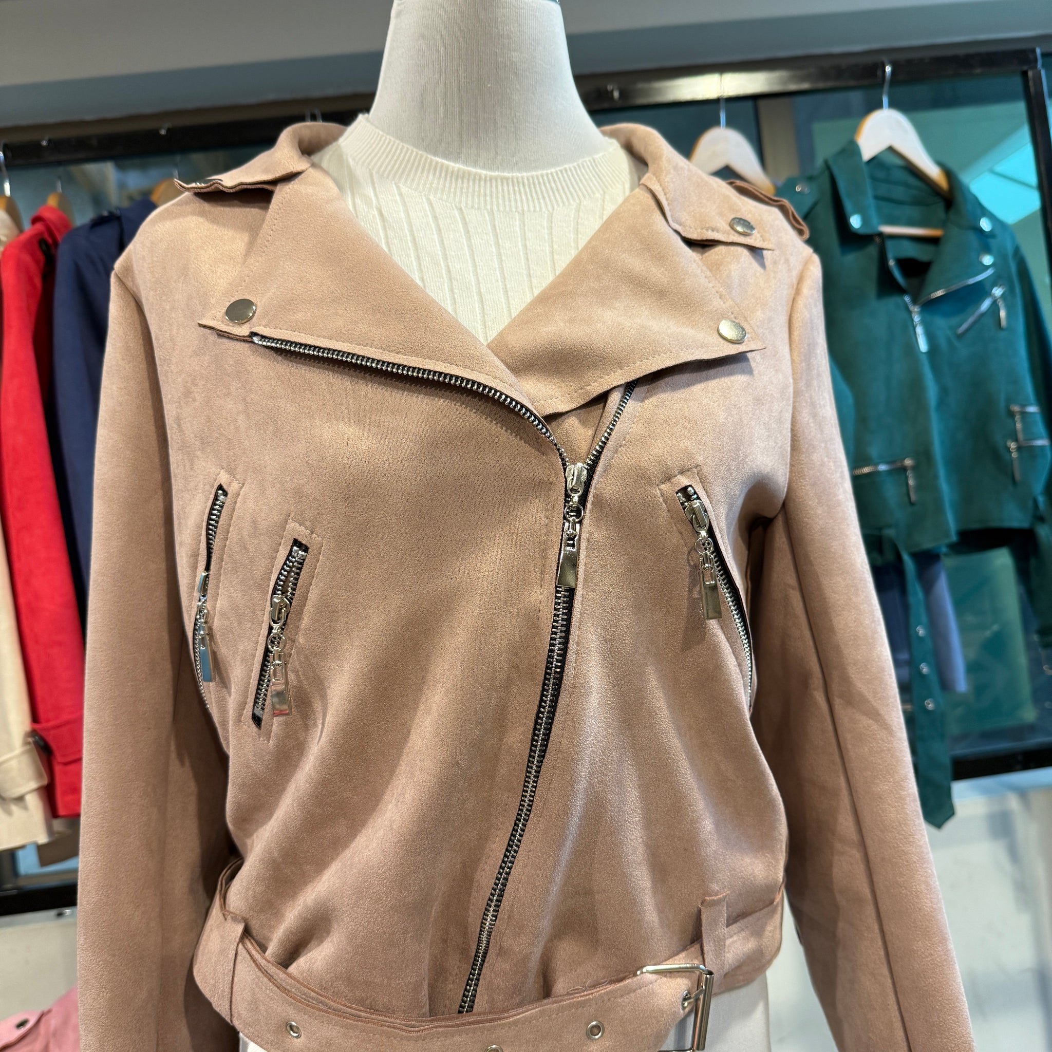 Chaqueta de Gamuza Magnolia