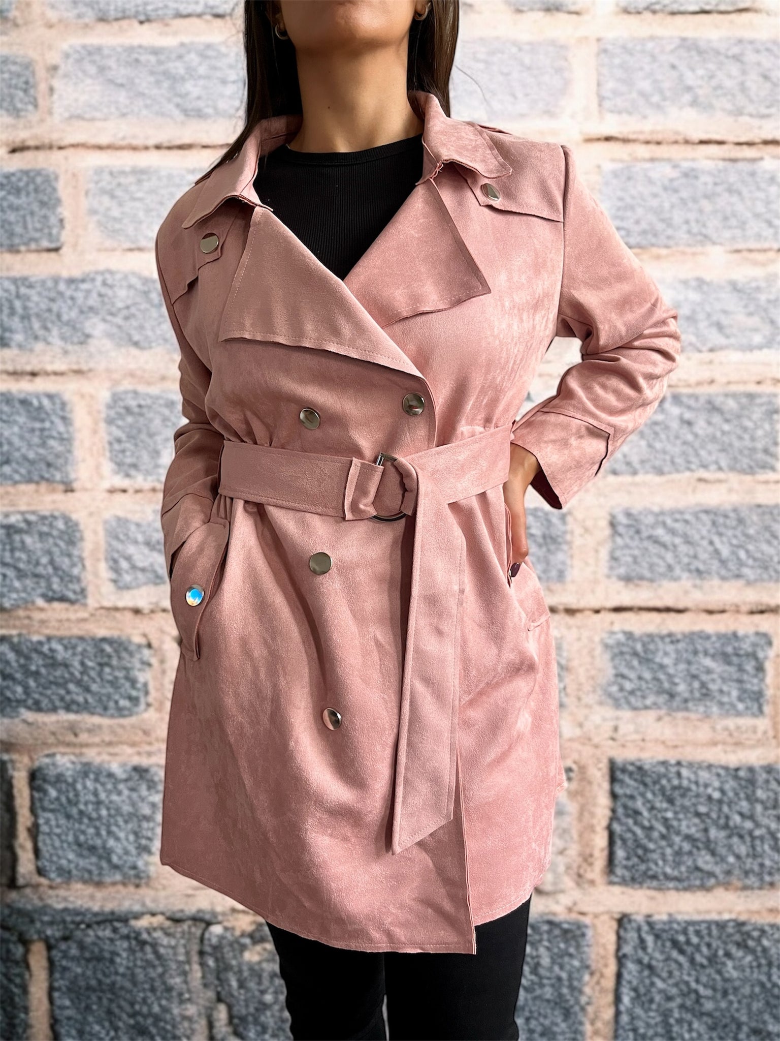 Chaqueta de Gamuza Javiera