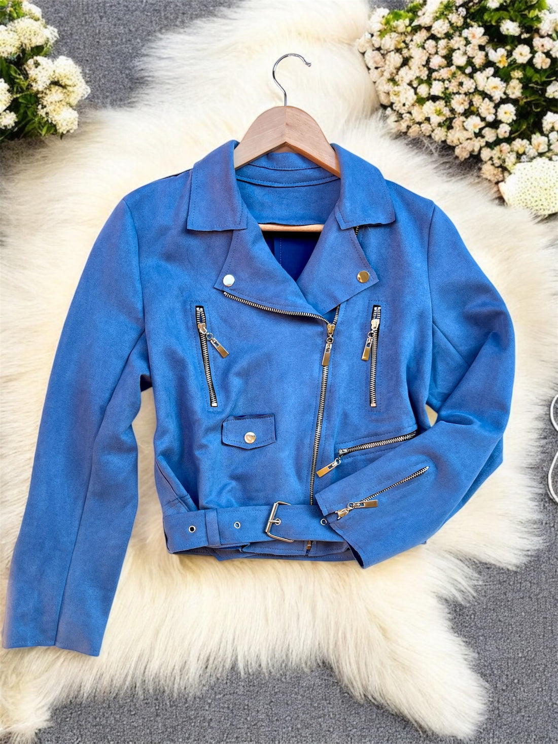 Chaqueta de Gamuza Pascale