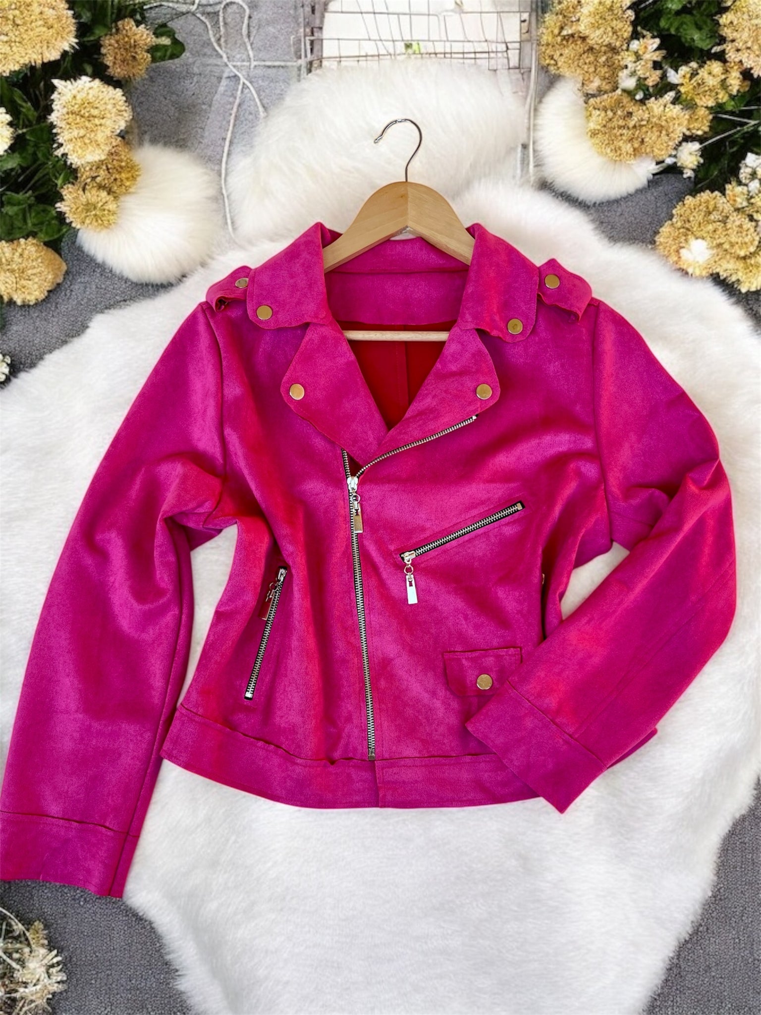Chaqueta de Gamuza Sami