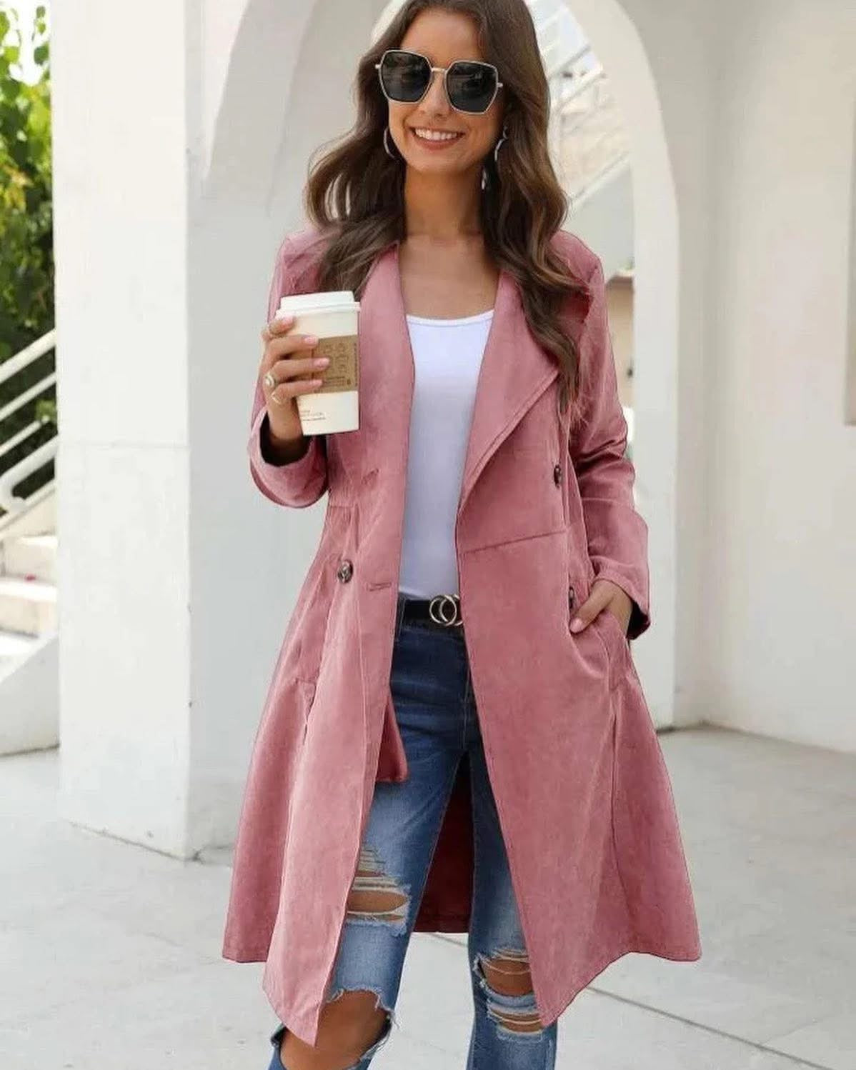 Chaqueta de Gamuza Amapola